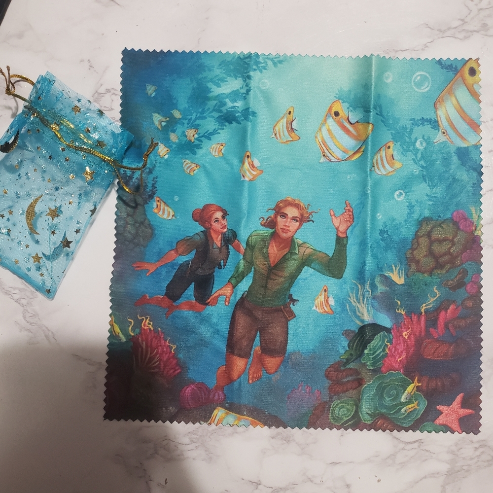 Fable, double sided cleaning cloth, Owlcrate